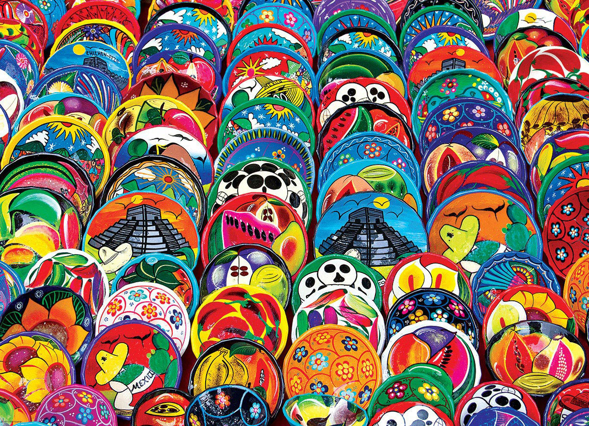 Eurographics Mexican Plates EG60005421 – puzzle image