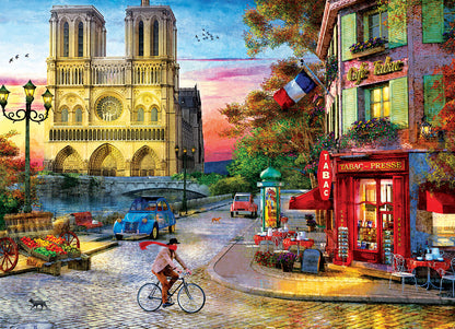 Eurographics Notre Dame Sunset EG60005530 – detail 2