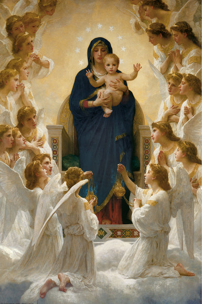 Eurographics Virgin with Angels EG60007064 – puzzle image