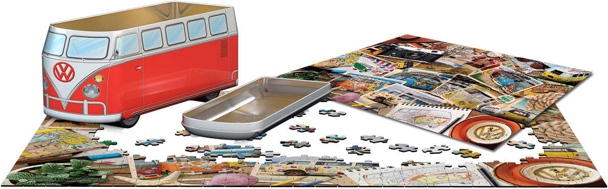 Eurographics VW - Road Trips Shaped Tin EG85515576 – detail 3