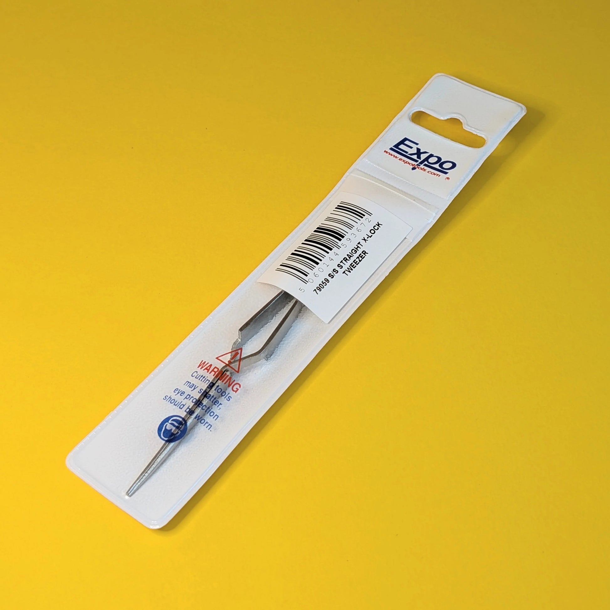 Expo - Straight X-lock Tweezers - Product Image
