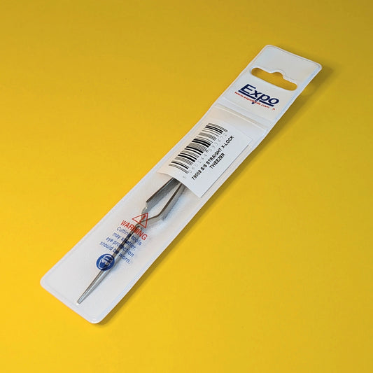 Expo - Straight X-lock Tweezers - Product Image