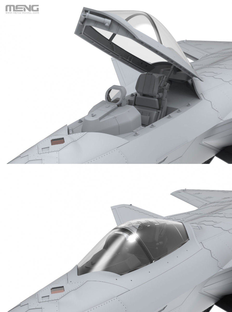 Meng 1/48 Chinese J-20 Stealth Fighter model kit LS-002, image 6