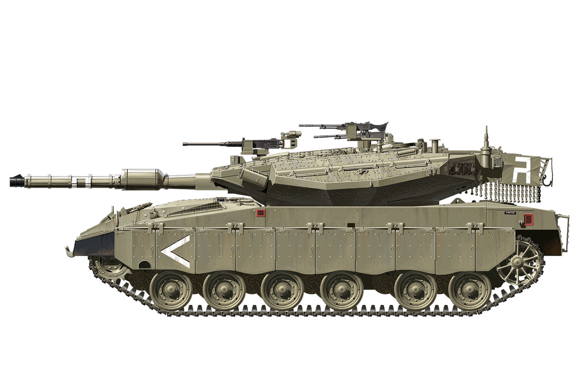 Meng 1/35 Merkava Mk.3D Early Israeli Main Battle Tank model kit TS-001, image 9