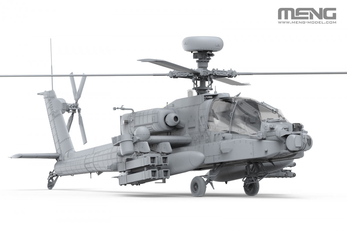 Meng 1/35 AH-64D Saraf Israeli Attack Helicopter model kit QS-005, image 2