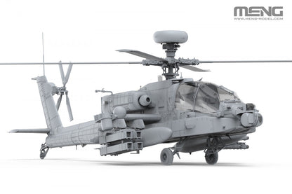 Meng 1/35 AH-64D Saraf Attack Helicopter Special Edition model kit QS-005S, image 2