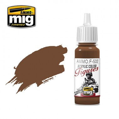 Ammo by MIG Figure Color - F-532 Red Brown