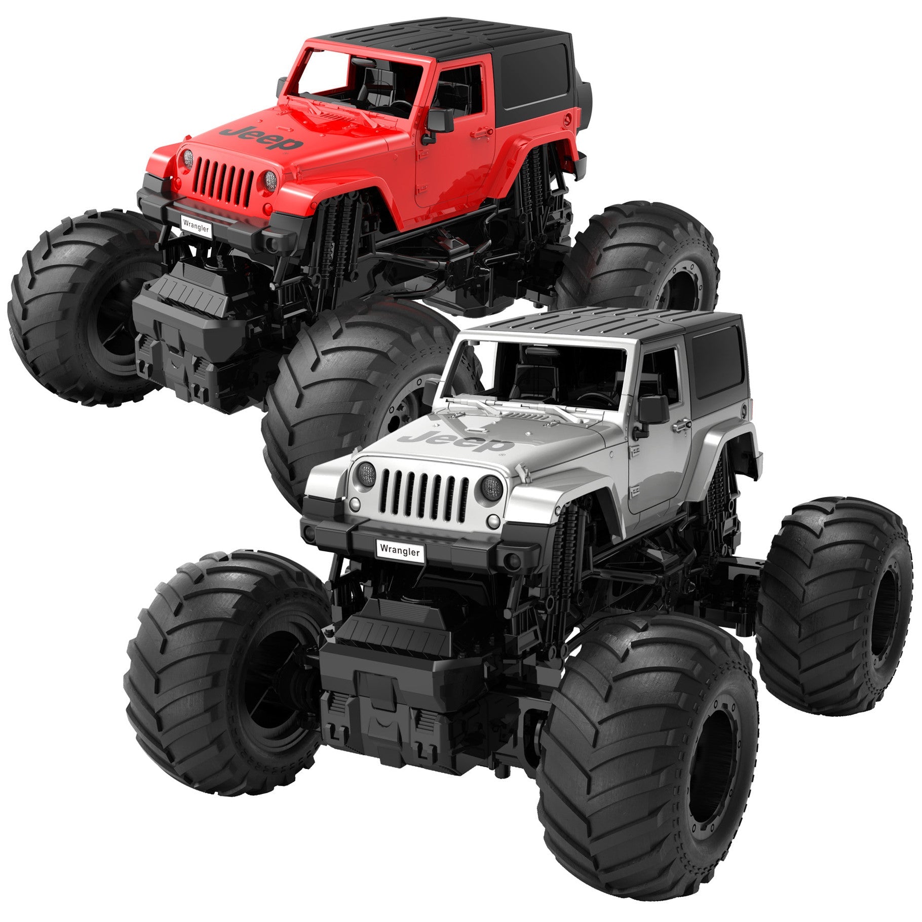 DOUBLE E Jeep Wrangler RC Crab-Stunt Monster Truck E371-003