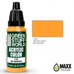 Green Stuff World - Acrylic Color 1782 Go Mango - Product Image