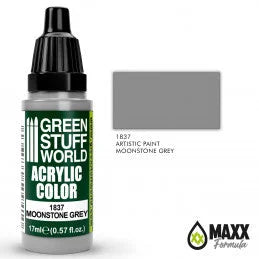 Green Stuff World - Acrylic Color 1837 Moonstone Grey - Product Image