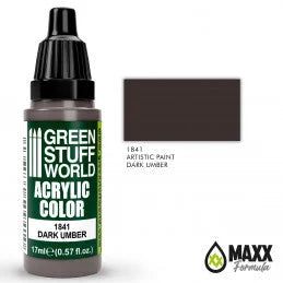 Green Stuff World - Acrylic Color 1841 Dark Umber - Product Image