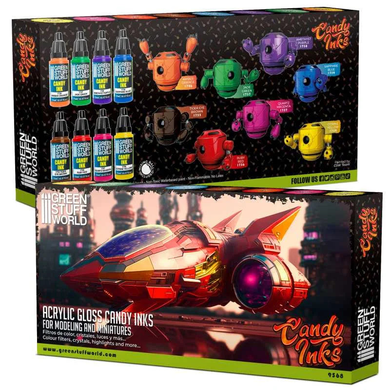 Green Stuff World - Candy Ink Paint Set - Product Image