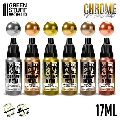 Green Stuff World - Chrome Paint Set - Product Image