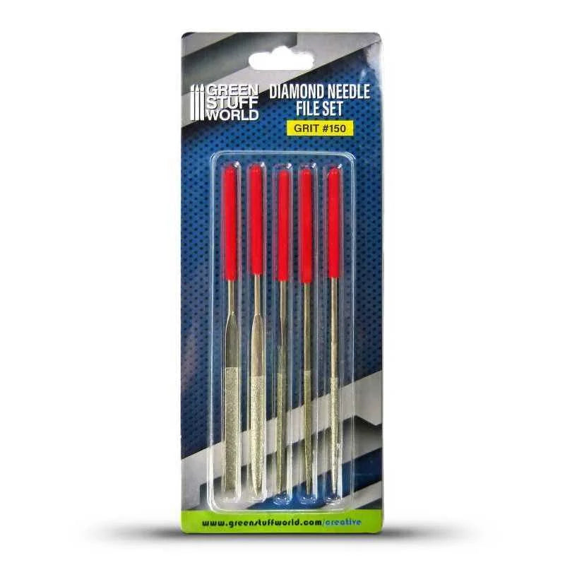 Green Stuff World - Diamond Needle Files Set (150 Grit) - Product Image