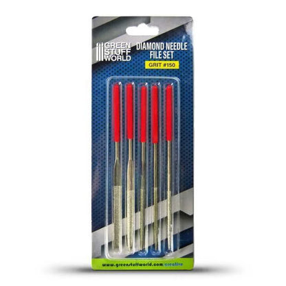 Green Stuff World - Diamond Needle Files Set (150 Grit) - Product Image