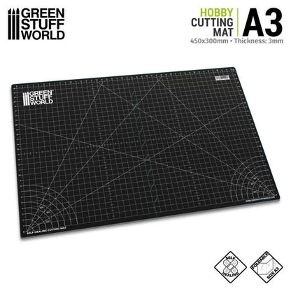 Green Stuff World - Folding Cutting Mat (Black) - Product Image