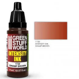 Green Stuff World - Intensity Ink 1720 Swamp Brown - Product Image