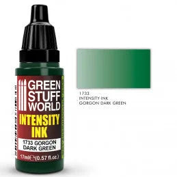 Green Stuff World - Intensity Ink 1733 Gorgon dark green - Product Image