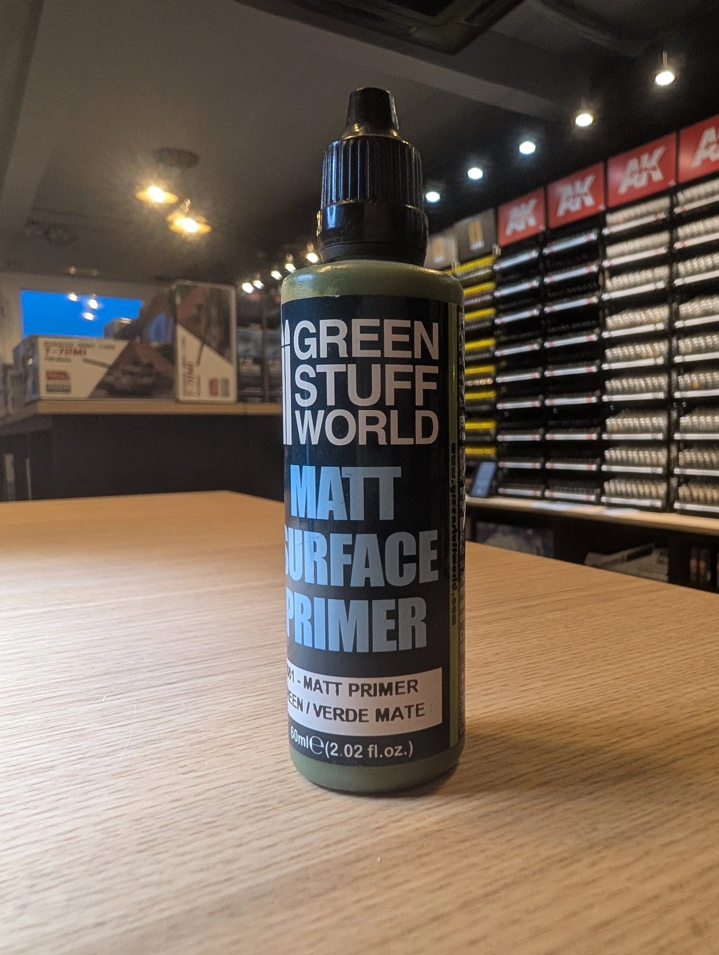 Green Stuff World -  Matt Green Surface Primer 60ml - Product Image