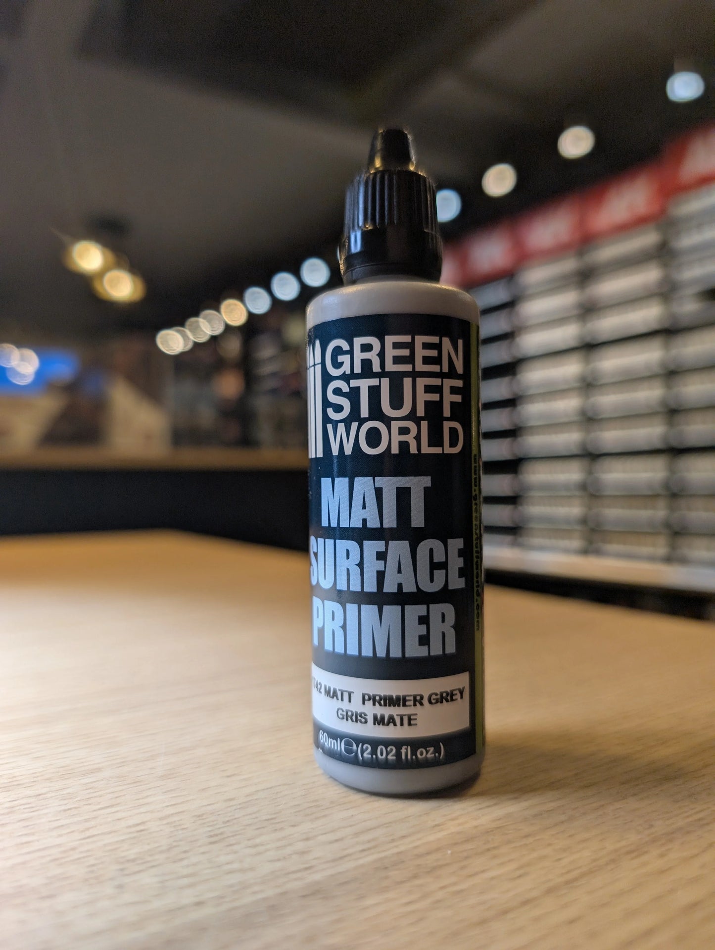 Green Stuff World -  Matt Grey Surface Primer 60ml - Product Image