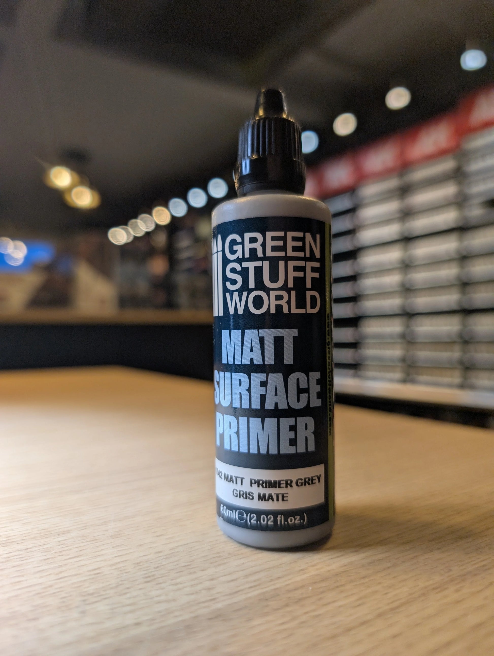 Green Stuff World -  Matt Grey Surface Primer 60ml - Product Image