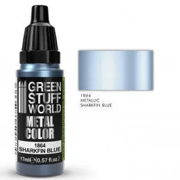 Green Stuff World - Metal Color 1864 Sharkfin Blue - Product Image