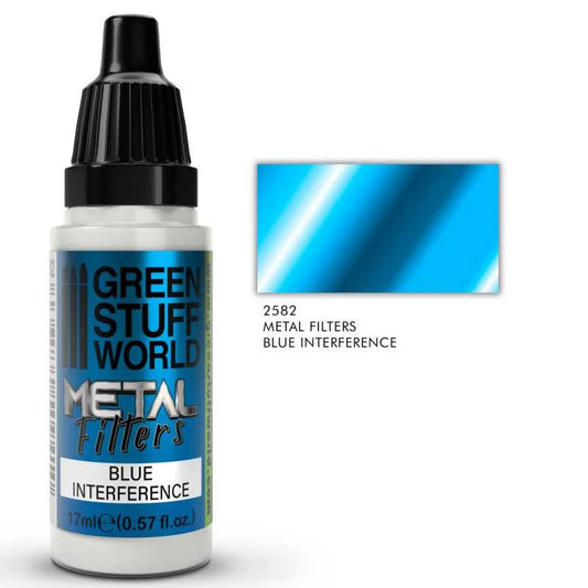 Green Stuff World - Metal Filters 2582 Blue Interference - Product Image