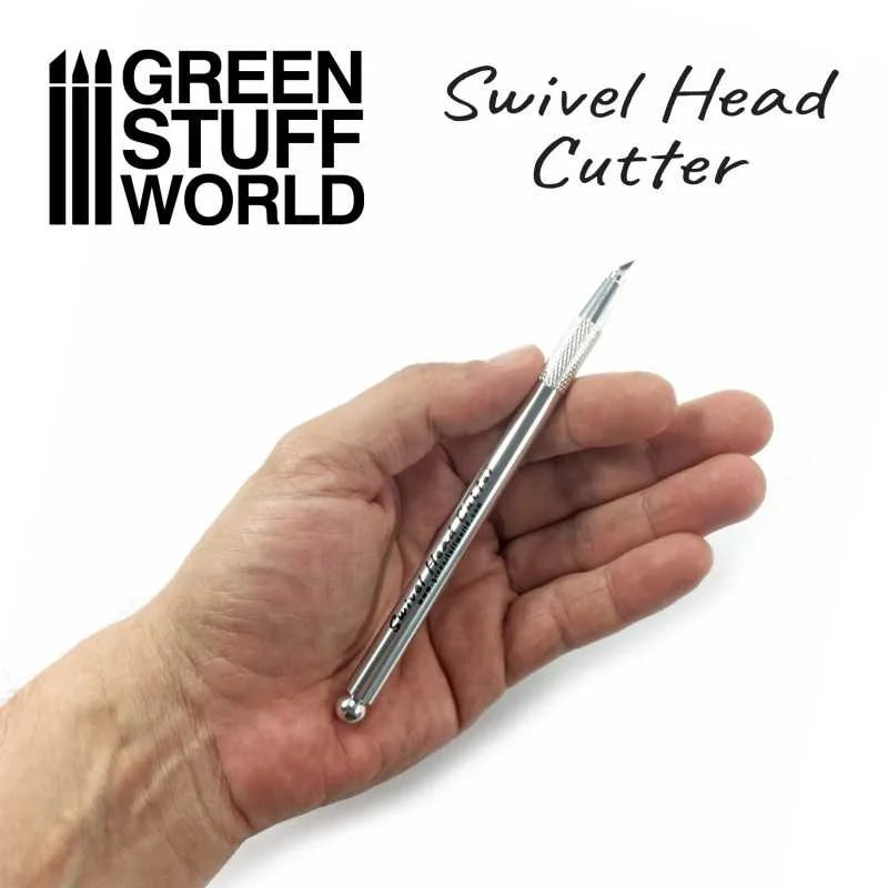 Green Stuff World - Metal Swivel Head Cutting Knife - Product Image