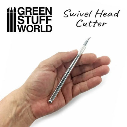 Green Stuff World - Metal Swivel Head Cutting Knife - Product Image