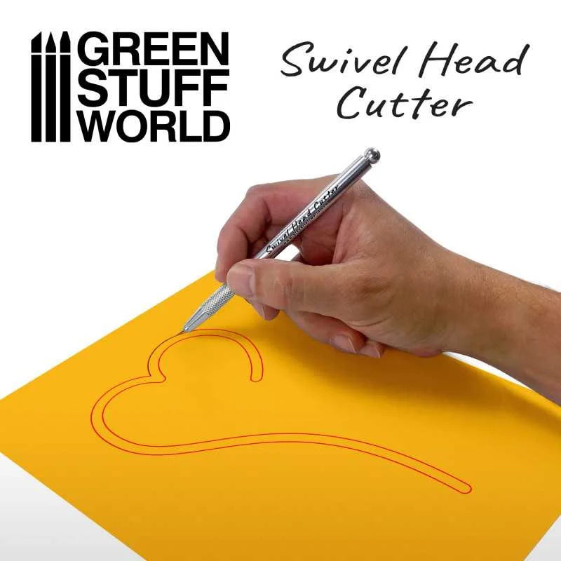 Green Stuff World - Metal Swivel Head Cutting Knife - Product Image