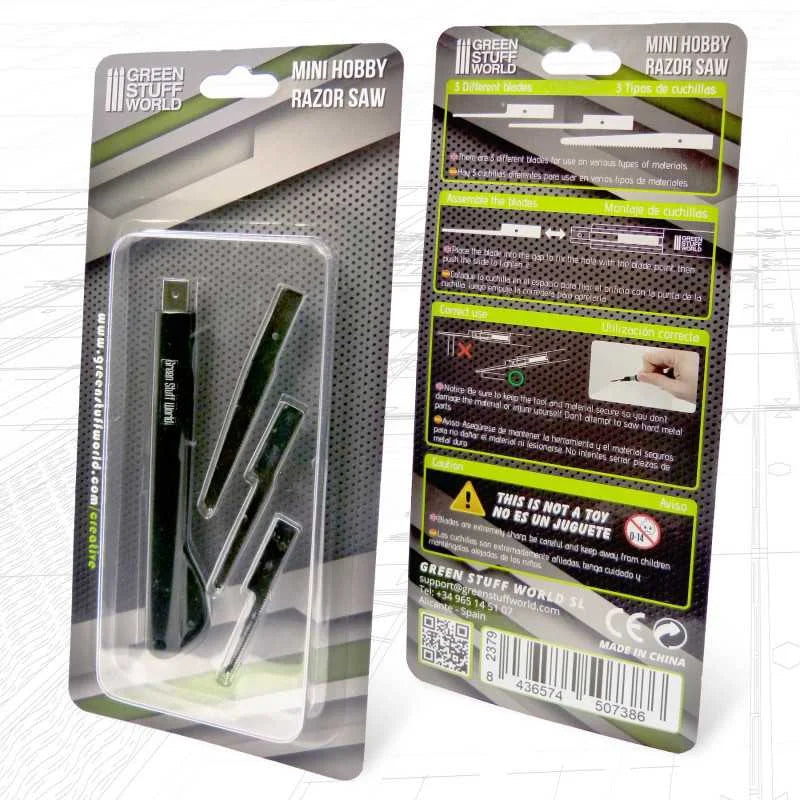 Green Stuff World - Mini Hobby Razor Saw - Product Image