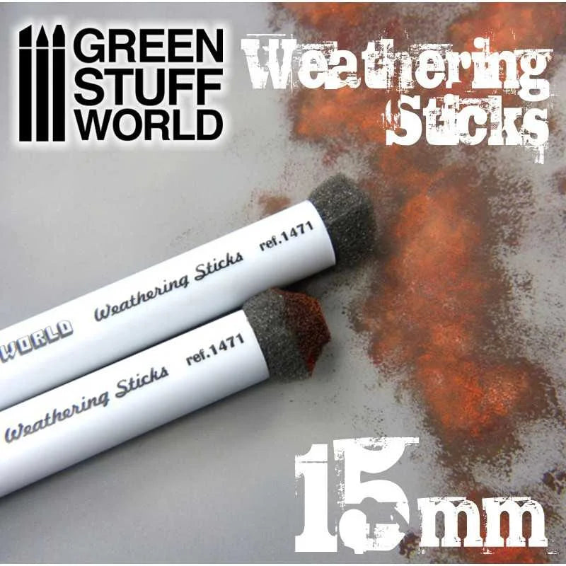 Green Stuff World - Weathering Brushes 15mm - Product Image