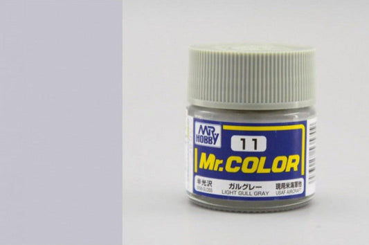 Mr.Hobby - Mr.Color Semi-Gloss - C-011 Light Gull Gray for US Navy Aircraft 10ml
