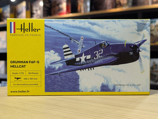 Heller 1/72 F6F Hellcat Plastic Model Kit 80272 - Product Image