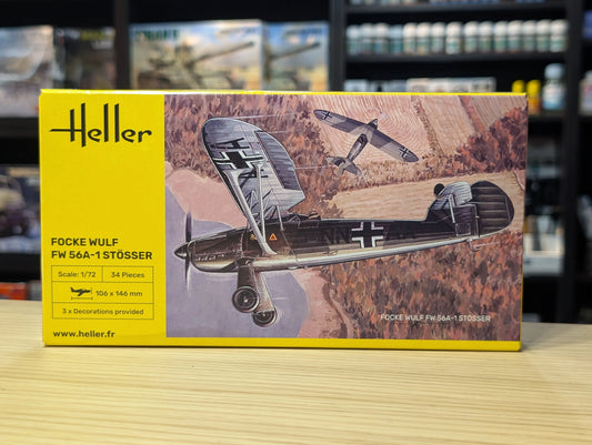 Heller 1/72 Focke Wulf Fw 56 Stosser Plastic Model Kit 80238 - Product Image