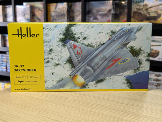 Heller 1/72 JA 37 Jaktviggen Plastic Model Kit 80309 - Product Image