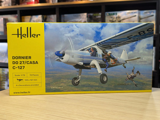 Heller 1/72 Scale Dornier DO27/CASA C-127 Model Kit 30304 - Product Image