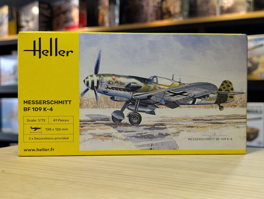 Heller 1/72 Scale Messerschmitt Bf 109 K-4 Model Kit 80229 - Product Image