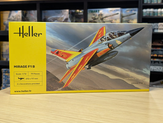 Heller 1/72 Scale Mirage F1 Plastic Model Kit 30319 - Product Image