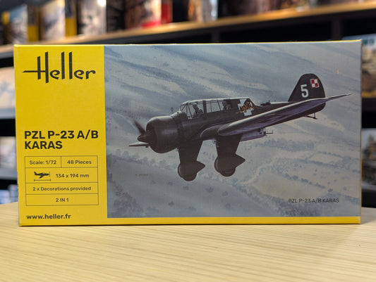 Heller 1/72 Scale PZL 23 Karas Military Aircraft Model Kit 80247 - Product Image