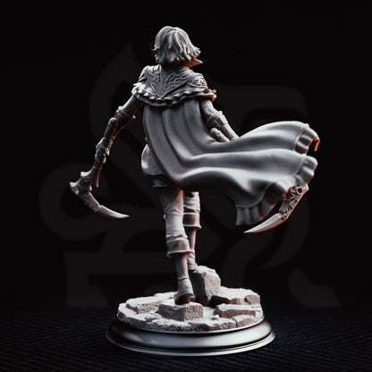 DM Stash Hera, Blood Rogue 32mm miniature back view