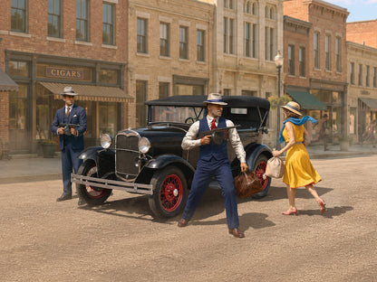 ICM 1 24 Daring Robbery Ford Model A ICM24055 – lifestyle scene
