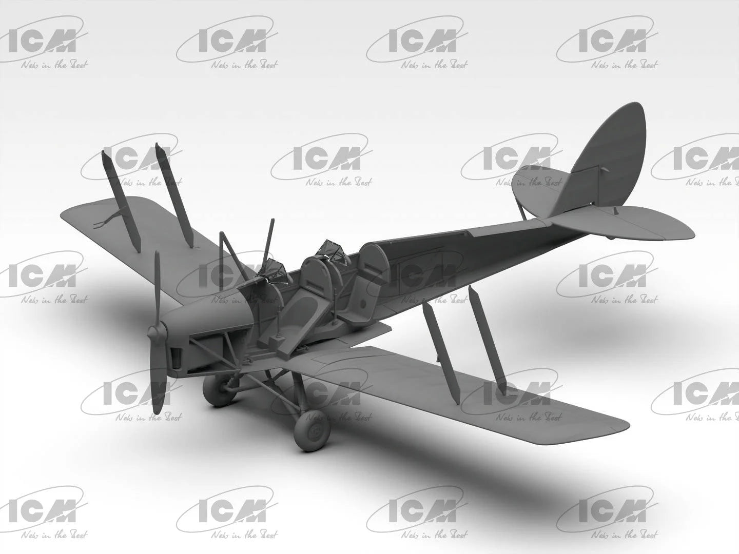 ICM Aircraft 1:32 - D.H. 82A Tiger Moth, British Training Aircraft - ICM32035 - Product Image