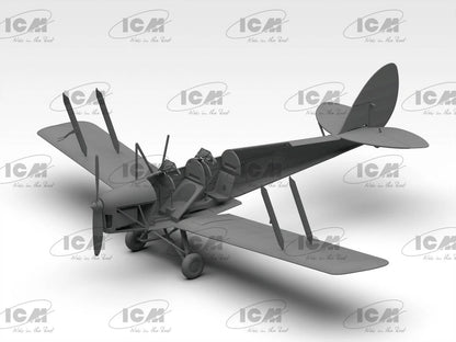 ICM Aircraft 1:32 - D.H. 82A Tiger Moth, British Training Aircraft - ICM32035 - Product Image