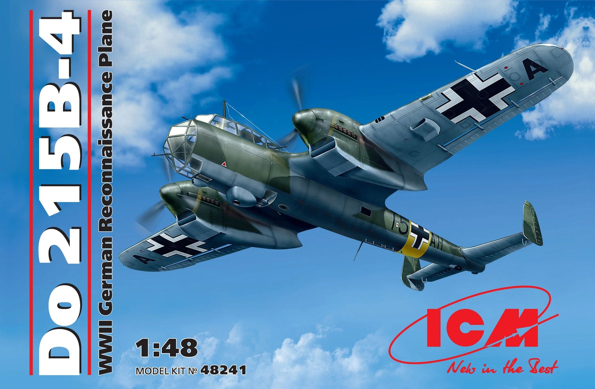 ICM Aircraft 1:48 - Do 215 B-4, WWII German Reconnaissance Plane - ICM48241 - Product Image