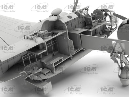 ICM Aircraft 1:48 - HP.52 Hampden TB.Mk.I WWII British Torpedo Bomber - ICM48353 - Product Image