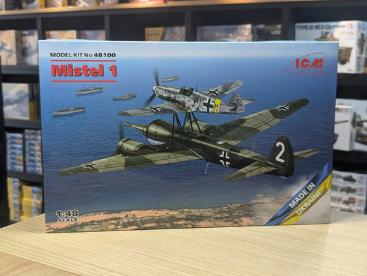 ICM Aircraft 1:48 - Mistel 1, WWII German Composite Aircraft - ICM48100 - Product Image