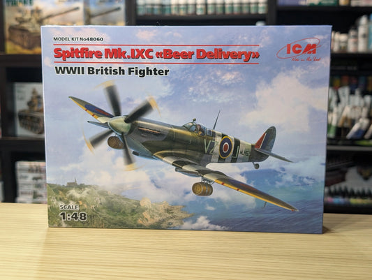 ICM Aircraft 1:48 - Spitfire Mk.IXC 'Beer Delivery', WWII British Fighter - ICM48060 - Product Image