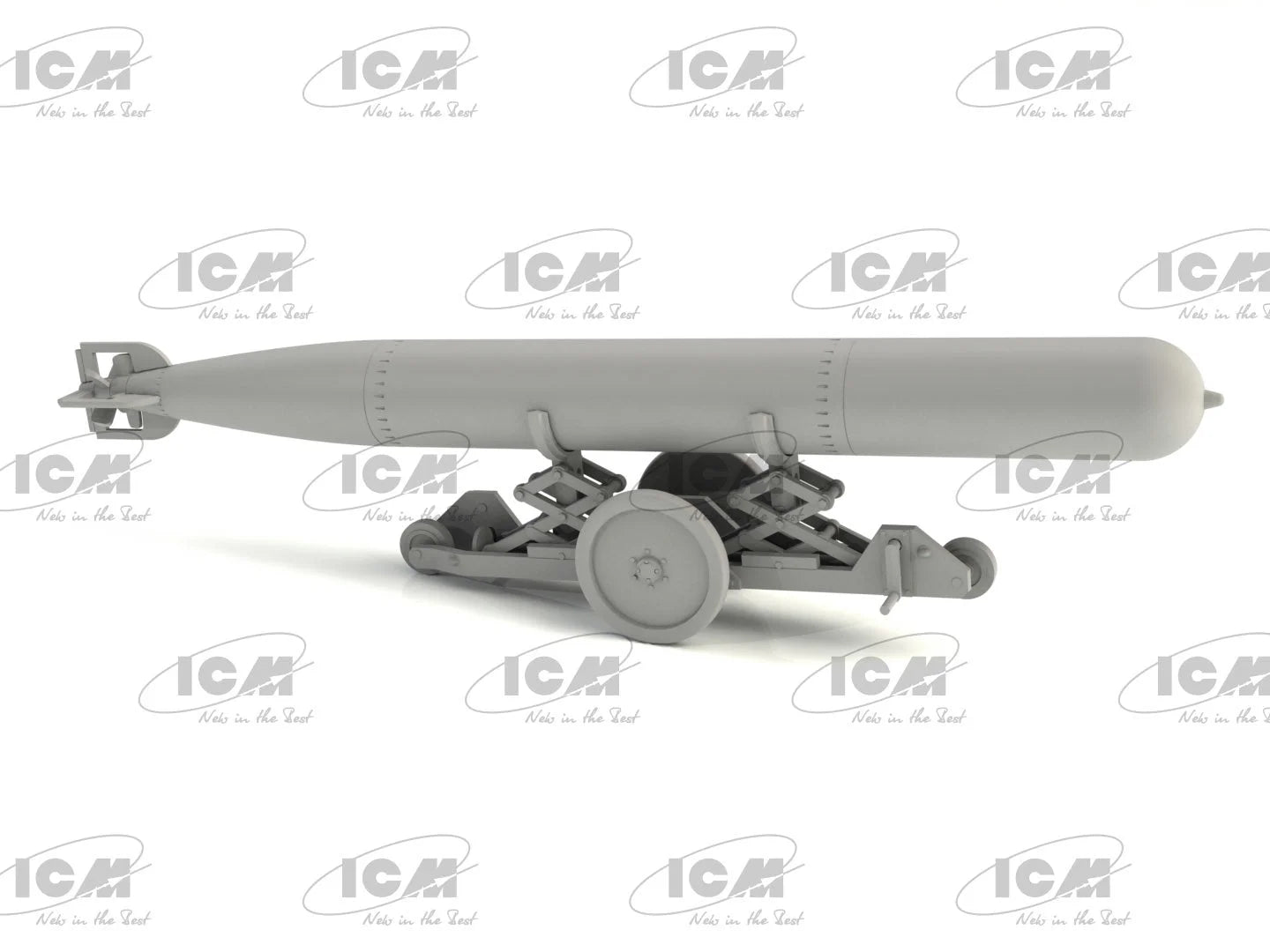 ICM Aircraft 1:48 - WWII British Torpedo Trailer - ICM48405 - Product Image