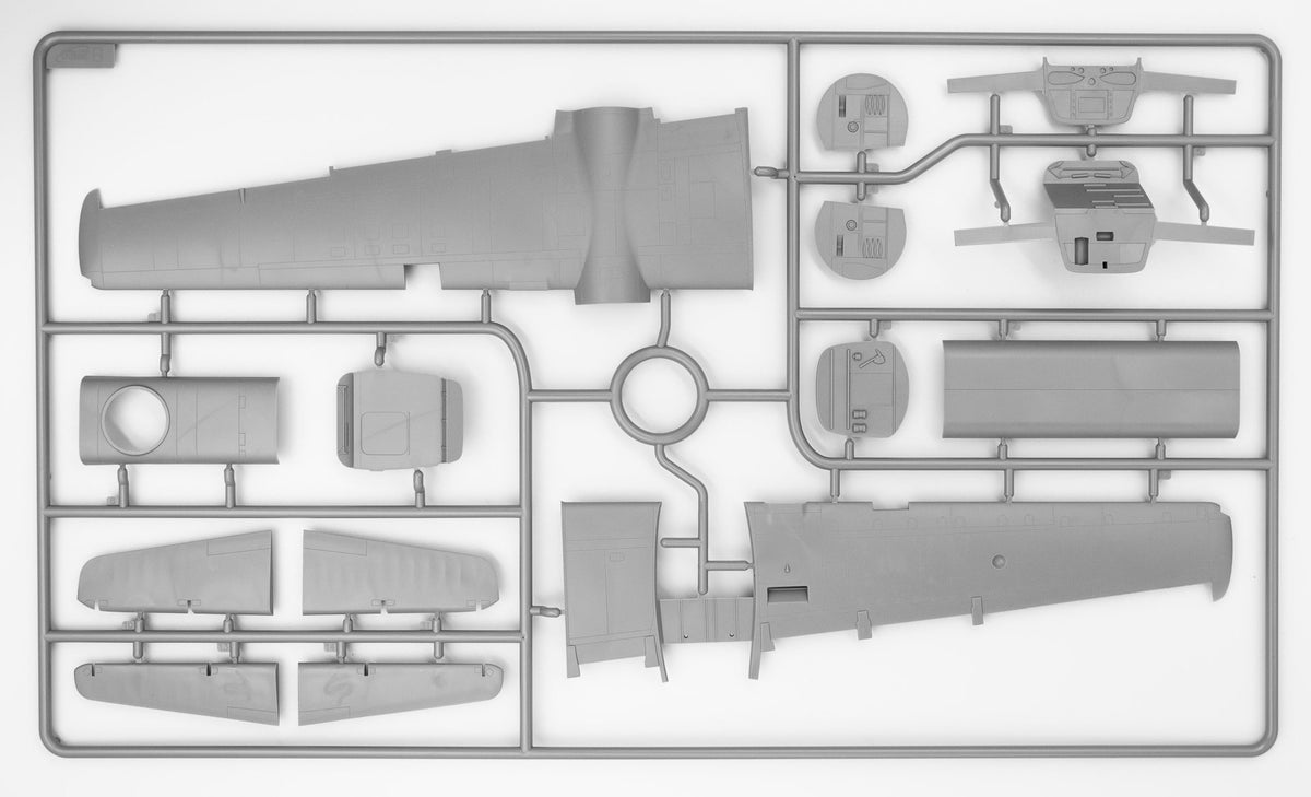 ICM ICM48277 B-26 Invader plastic model kit sprue detail